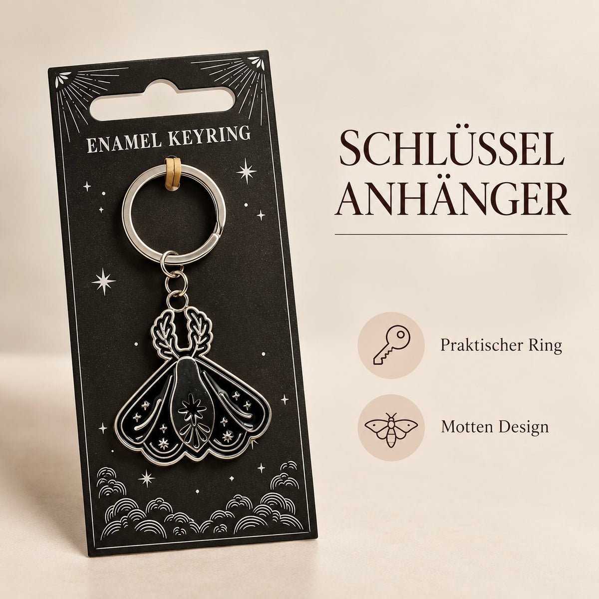 Mystic Moth – Schlüsselanhänger