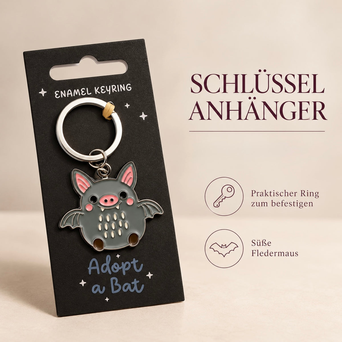 Adopt a Bat – Schlüsselanhänger