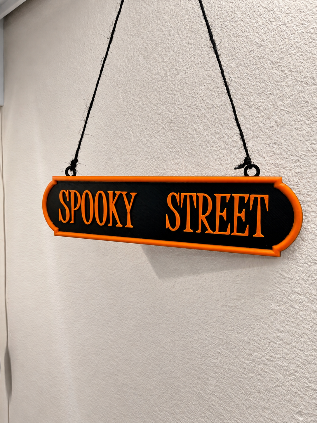 Spooky Street Schild