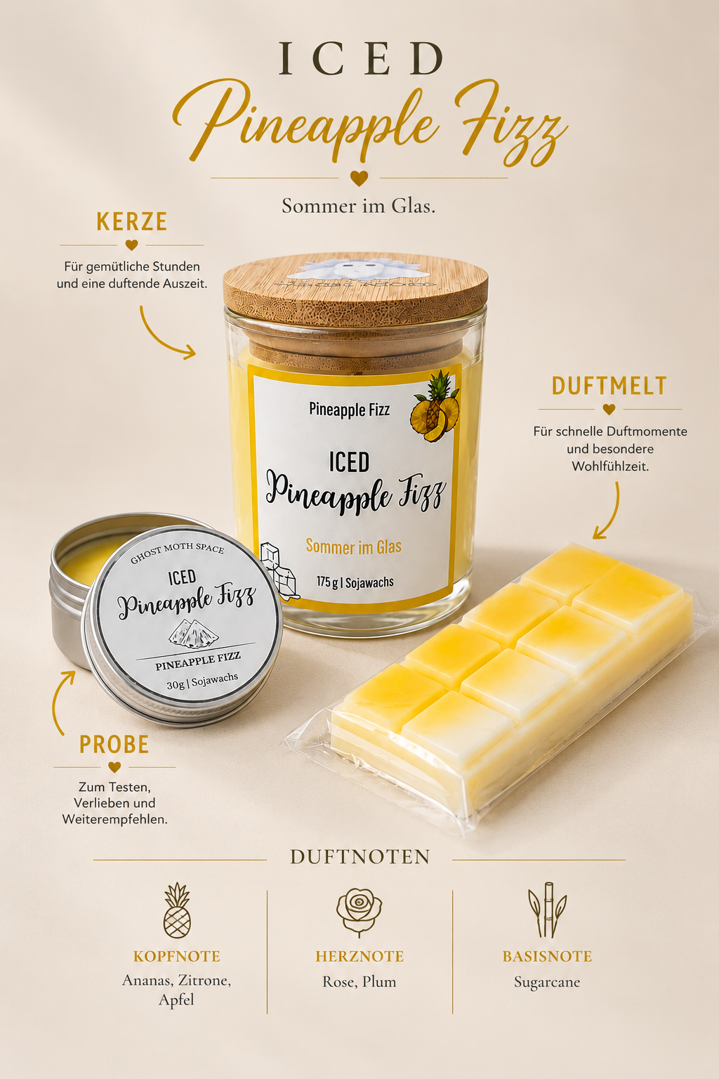 ICED Pineapple Fizz