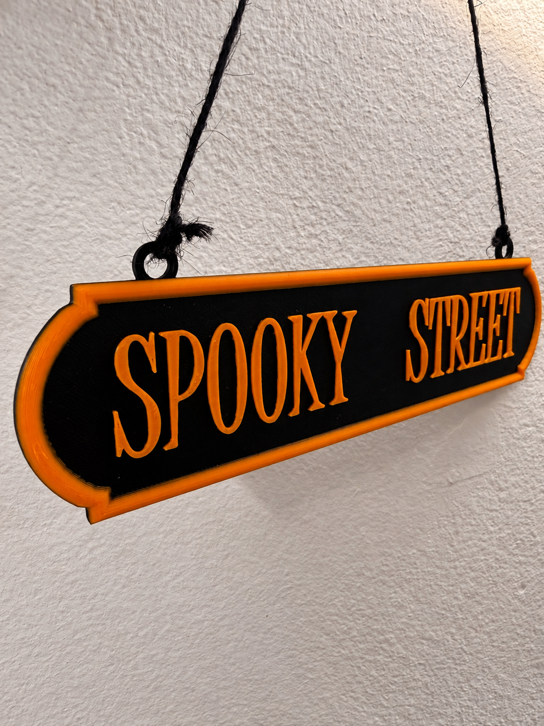 Spooky Street Schild