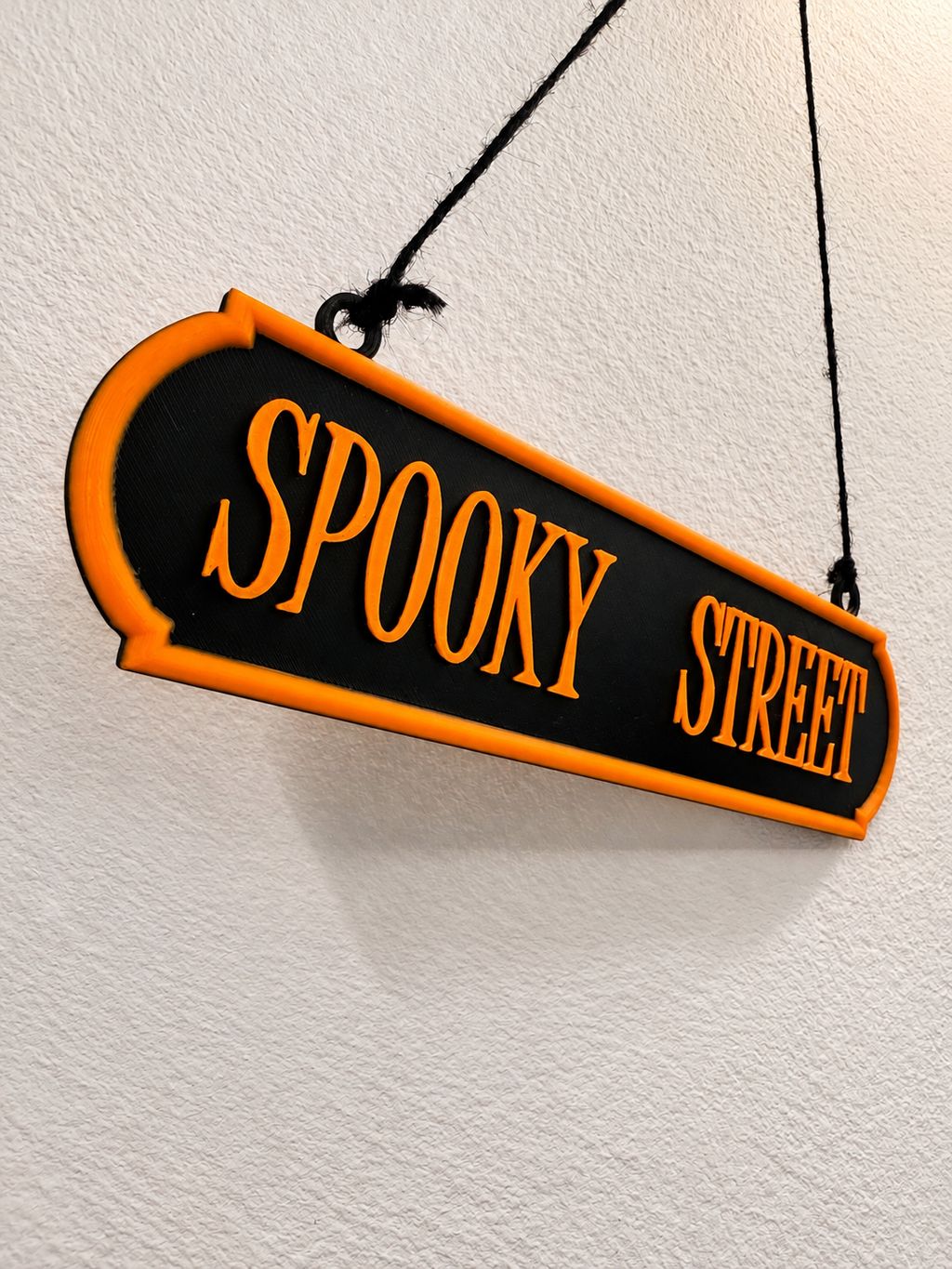 Spooky Street Schild