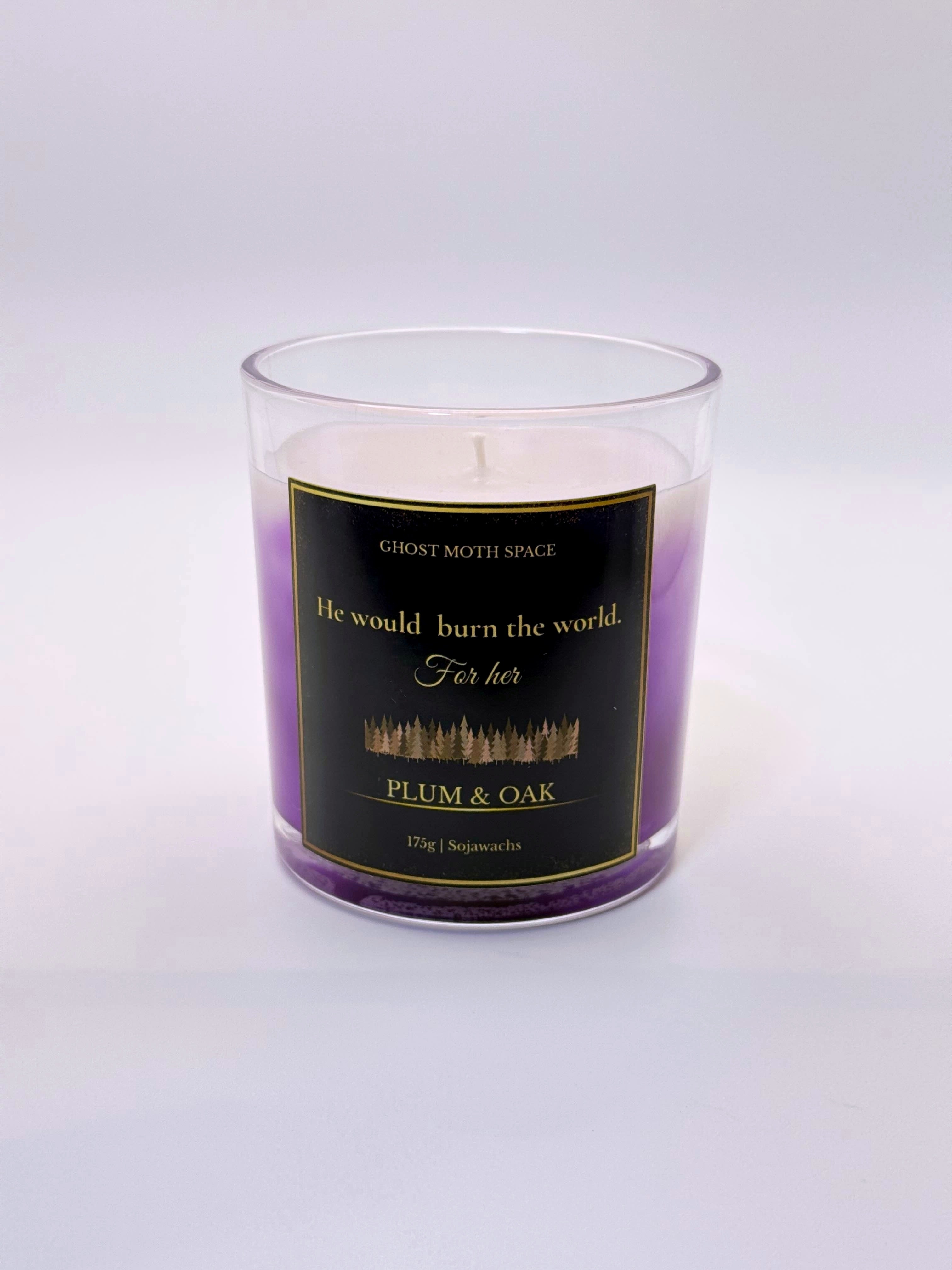 He would burn the world. For her